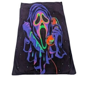 Scream Ghostface Blacklight Horror Movie Poster Tapestry Wall Hanger 59"x38"